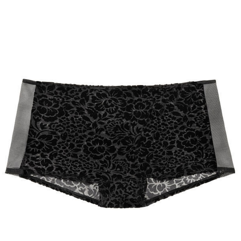 Victoria's Secret PINK Velvet Burnout Panty Sz M